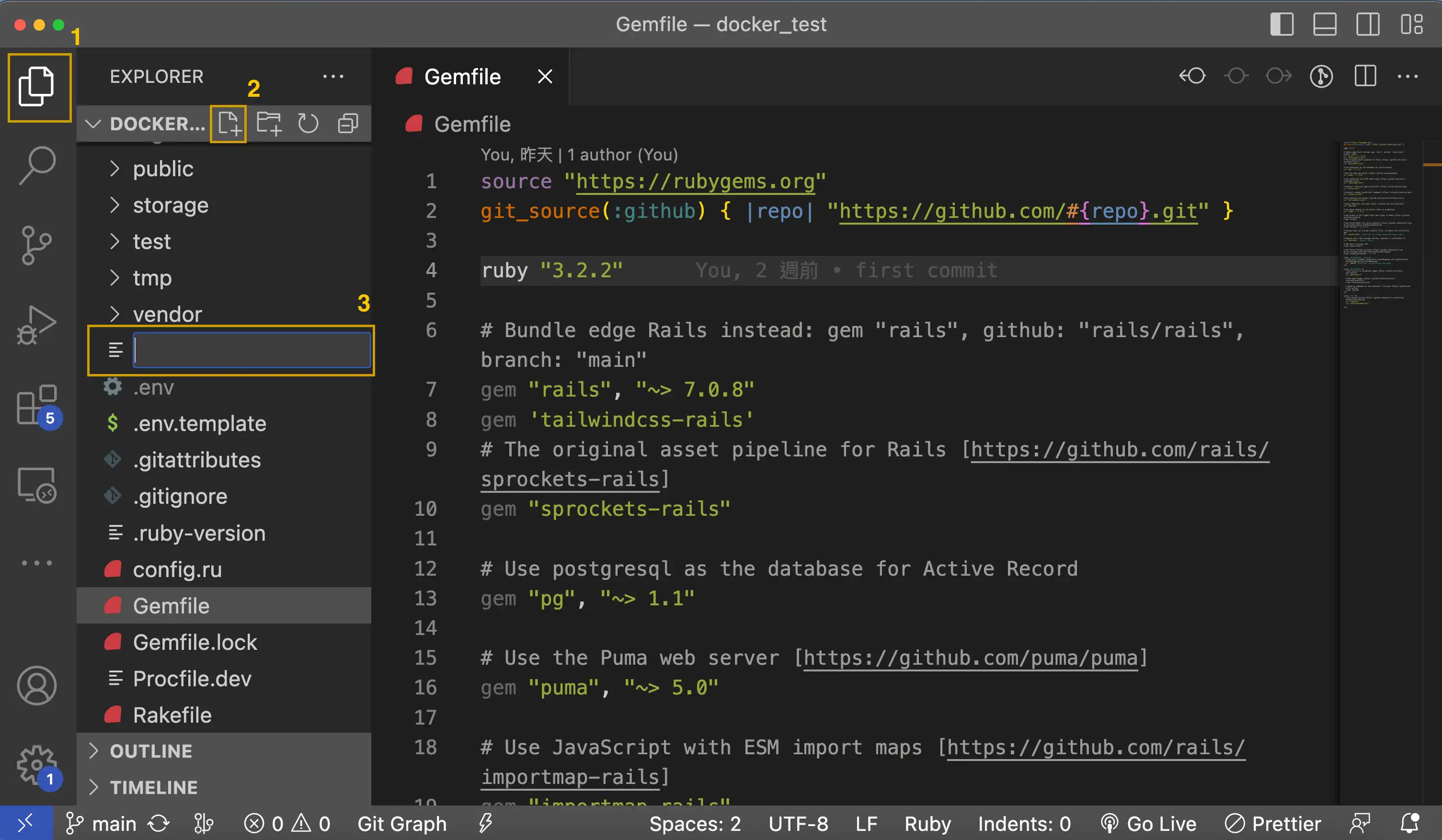 新增 Dockerfile