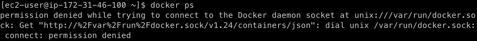 確認 Docker 服務是否啟動