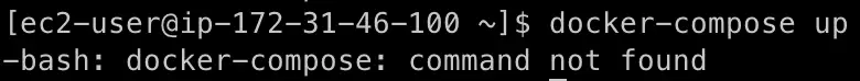 docker-compose up